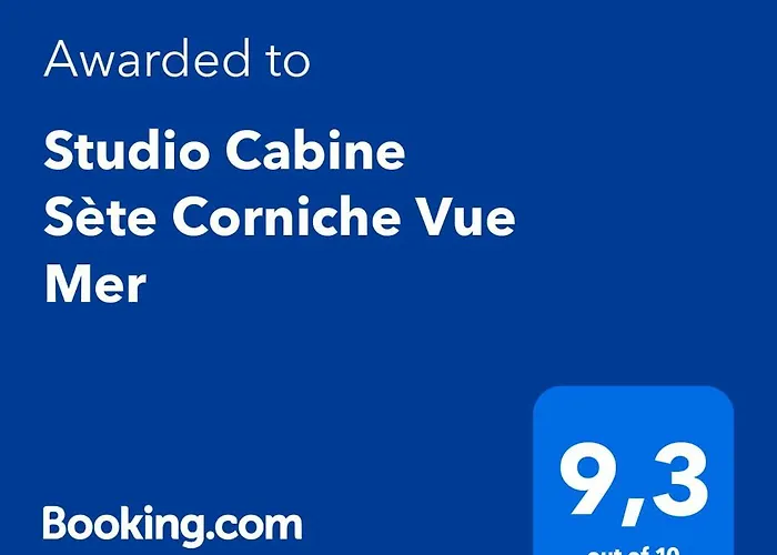 Studio Cabine Sete Corniche Vue Mer